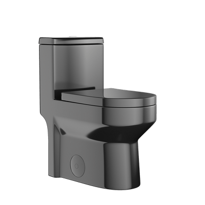 DeerValley DV-1F52812 Compact One-Piece Toilet Efficient Dual Flush & Quiet Seat