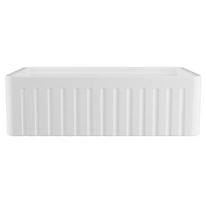 33" L X 20" W Rectangular Workstation Farmhouse Kitchen Sink, Easy-Cleaning