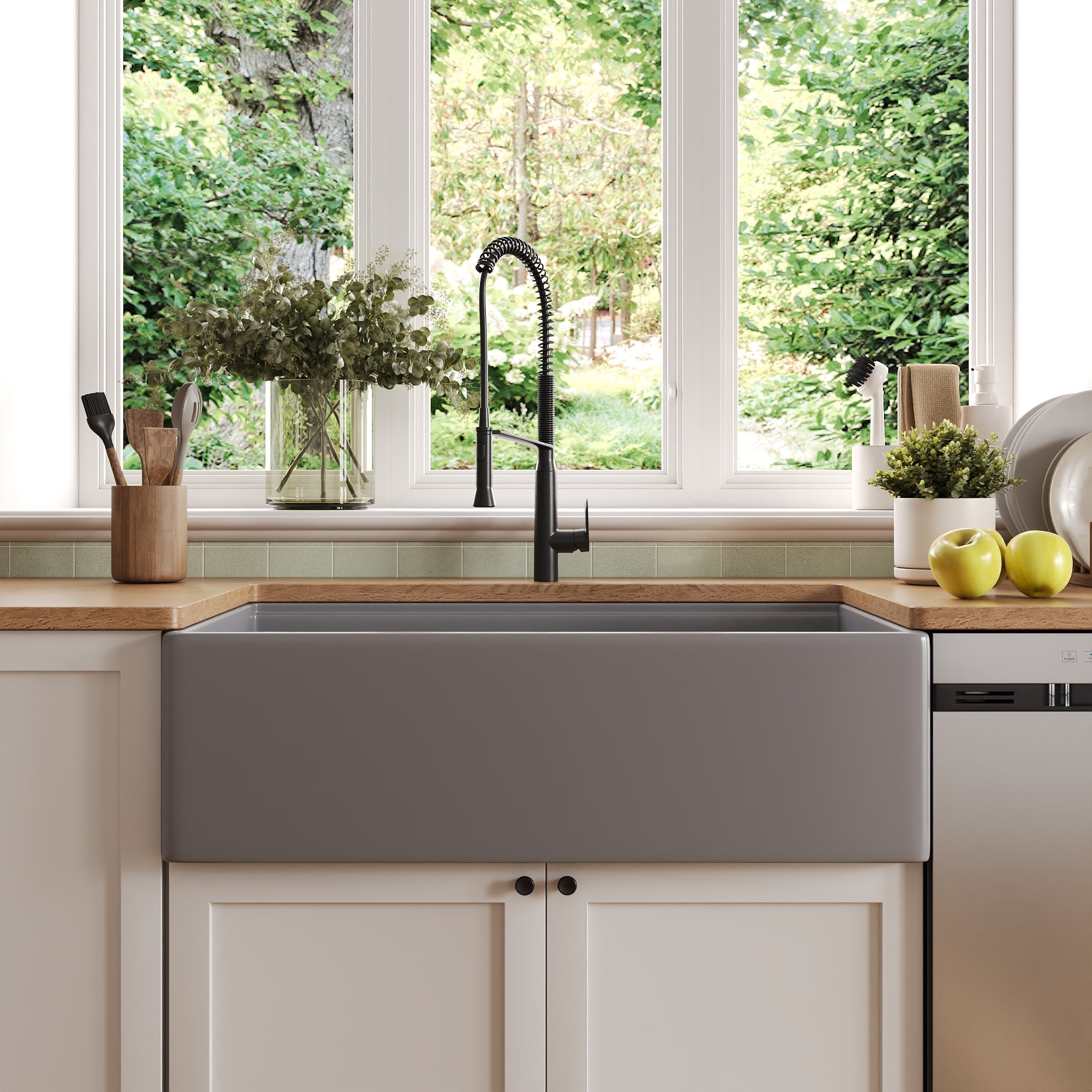 33"x20" Rectangular Workstation Kitchen Sink, Single Bowl With Multiple Colors