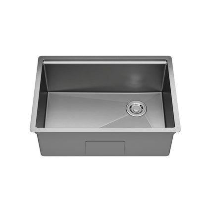 DeerValley Drop-In Kitchen Sink, S304 Stainless Steel Workstation Sink with Accessories