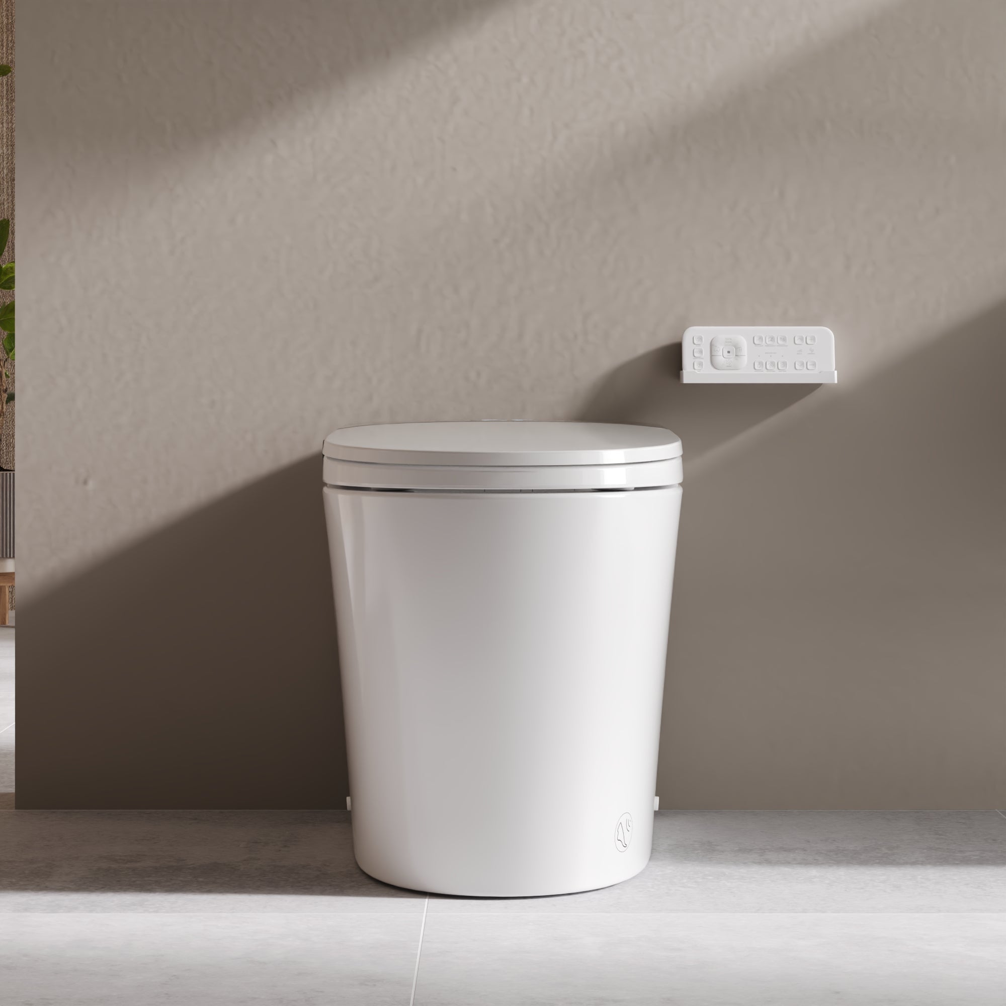 DeerValley DV-1S0371 Advanced Smart Toilet with ADA Height, Child-Friendly Wash Mode, Foam Shield, 1000 MAP Powerful Flush, Warm Water Cleansing, No Water Pressure Limit - One-Piece Design for Modern Bathrooms