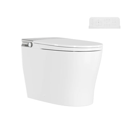 Pre-sale DeerValley DV-1S0371-V3 Premium Smart Toilet with Foot Sensor Lid, UV Sterilization, Child Mode, ADA Height, Foam Shield, and 1000 MAP Flush - Programmable Water Spray & Warm Air Dryer for Elevated Comfort