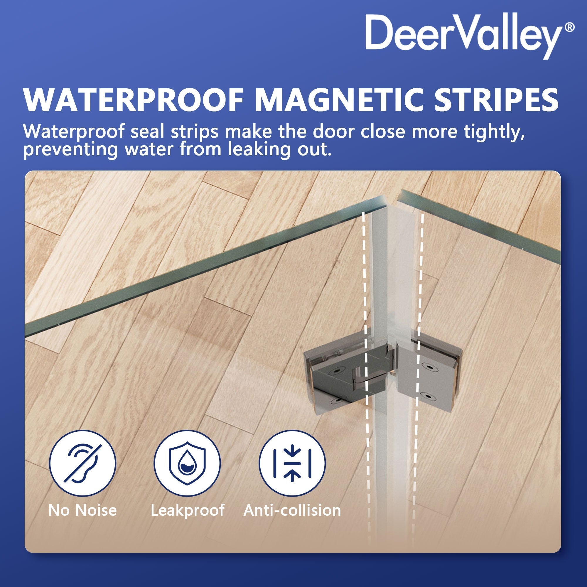 DYNASTY Frameless Neo-Angle Shower Enclosure, 0.39" Clear Tempered Glass, Stainless Steel Accessories