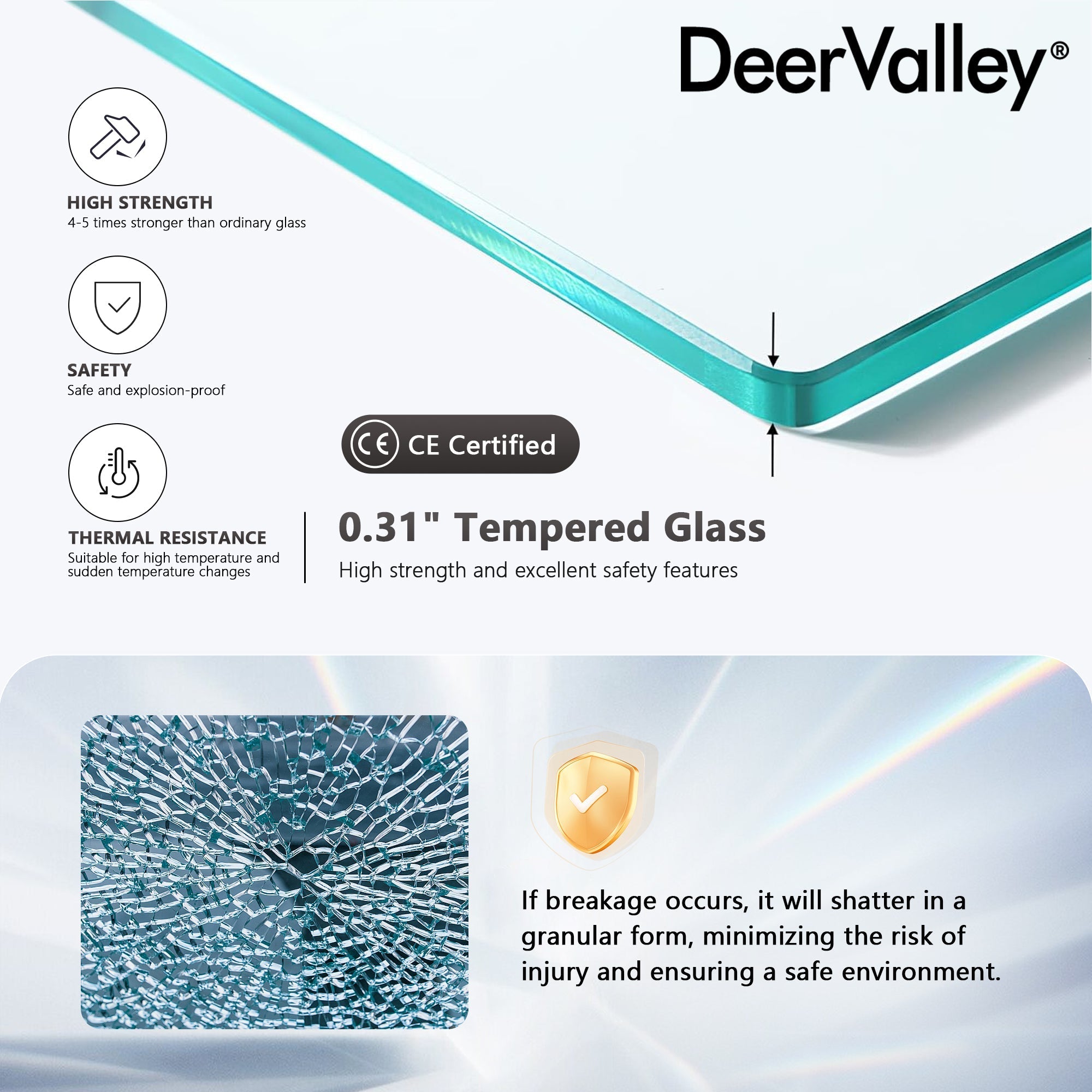 DYNASTY Framed Square Reversible Shower Enclosure, Double Sliding Door Corner Shower Door with 0.24" Clear Glass