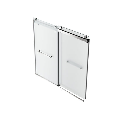 LIBERTY 60" x 62" Tub Shower Door Double Sliding Bypass Sliding Bathtub Door