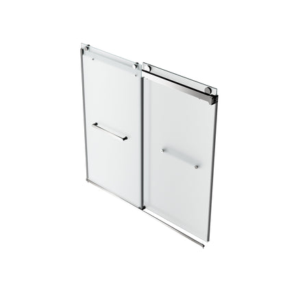 LIBERTY 60" x 62" Tub Shower Door Double Sliding Bypass Sliding Bathtub Door