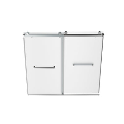 LIBERTY 60" x 62" Tub Shower Door Double Sliding Bypass Sliding Bathtub Door