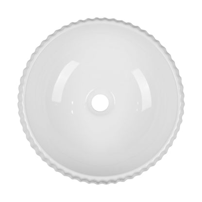 15.7"x 5.1" Round Vessel Sink, Easy to Clean