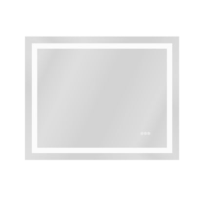 DeerValley 40"x 32" / 55"x 30"  LED Bathroom Mirror with Lights, 1.5X Anti-Fog, Front and Backlit Frameless LED Mirror£¬DV-1VM0309/DV-1VM0308