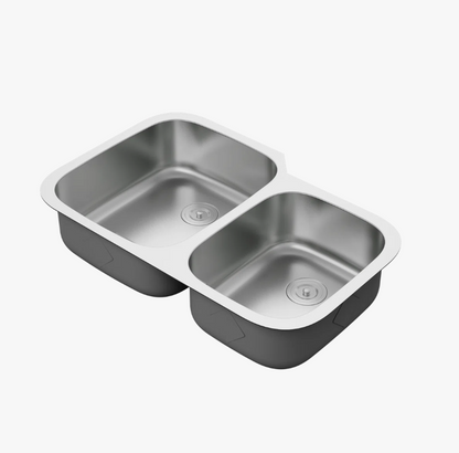 Deervalley DV-1K0542  Stainless Steel Kitchen Sink With Basket Strainer & Bottom Grids
