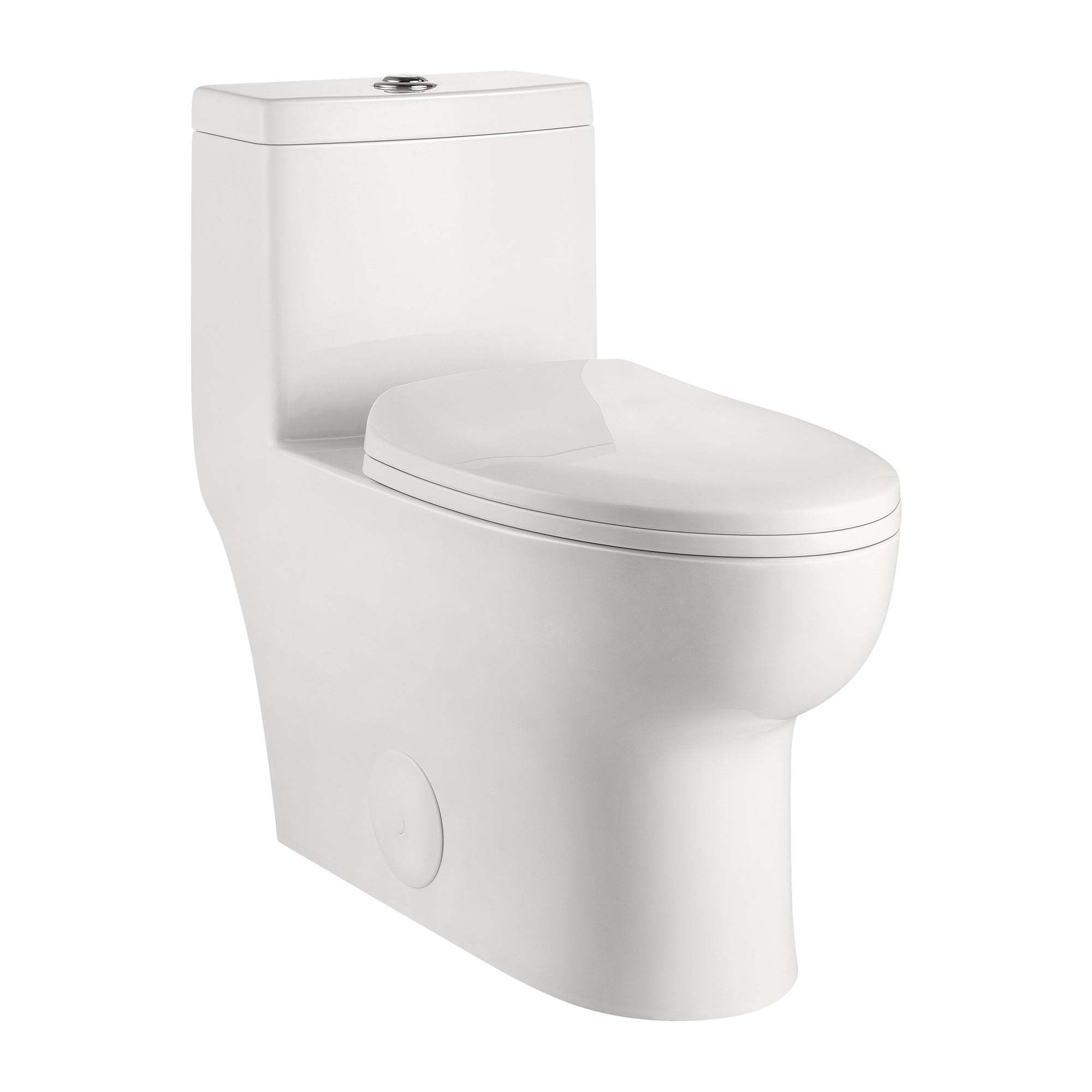 DeerValley DV-1F026 Ally Dual Flush Elongated One-Piece Standard-Size Toilet  (Seat Included) – DeerValley Bath