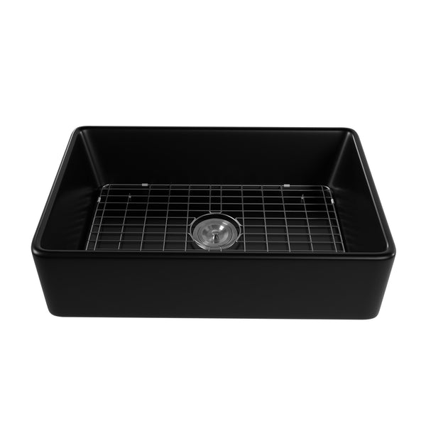 DV-1K119/0082 Feast 33" L x 20" W Rectangular Farmhouse Kitchen Sink with Multiple Colors, Large Capacity