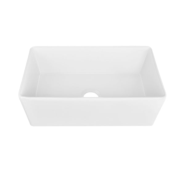 GROVE 36" L x 18" W Rectangular Farmhouse Kitchen Sink, Seamless With Multiple Colors and Sizes