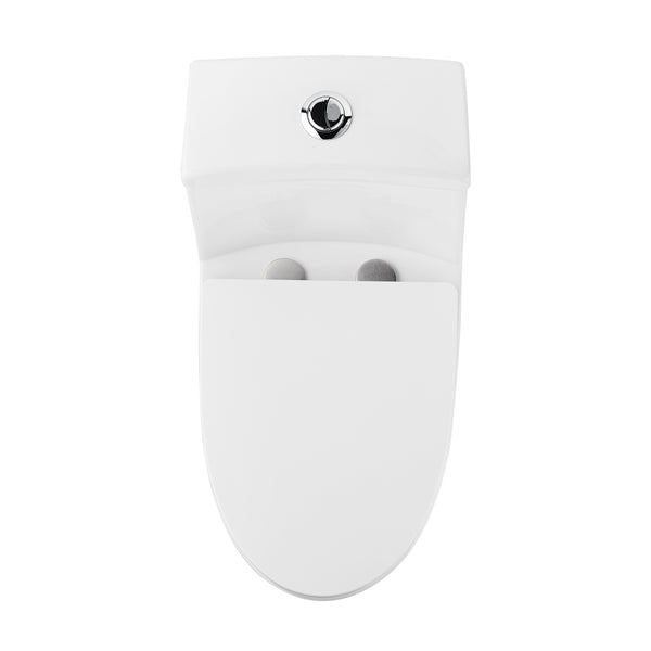 DeerValley Bath DeerValley chrome-plated dual flush button (Fit with DV-1F52636) Toilet Chrome-plated dual flush button