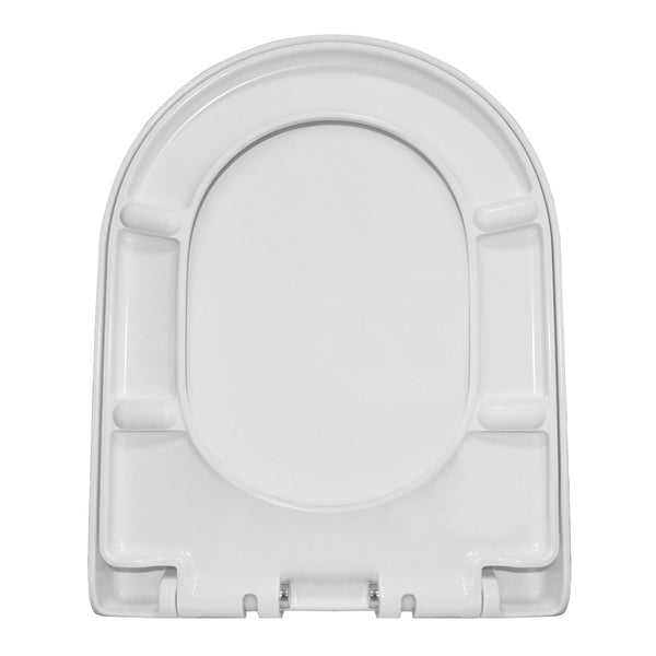 DeerValley Bath DeerValley DV-F812S21 Quite-Close Quick-Release Urea Formaldehyde Resin (UF) Toilet Seat (Fit with DV-1F52812/ DV-1F52813) Toilet Seats