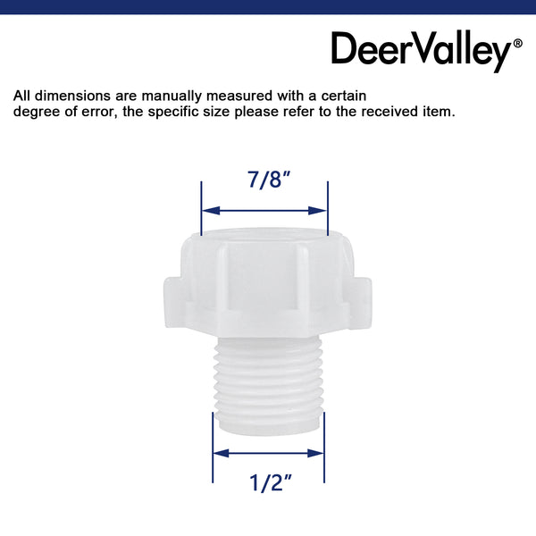 DeerValley Bath Deervalleybath DV-FMYV51 Toiet Adapter(Fit with DV-1F52812/DV-1F52813/DV-1F52816/DV-1F52828)