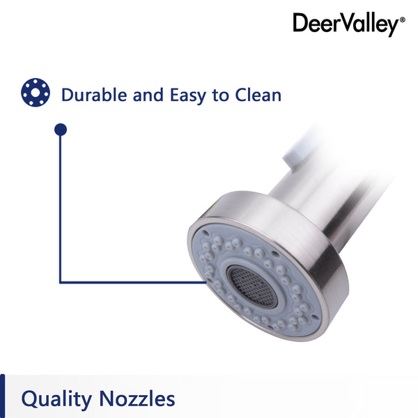 DeerValley Bath Deervalleybath DV-J101SP03 Gleam Dual Functional Side Sprayer