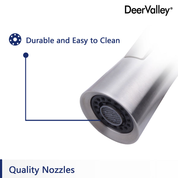 DeerValley Bath Deervalleybath DV-J291SP01 Gleam Dual Functional Side Sprayer