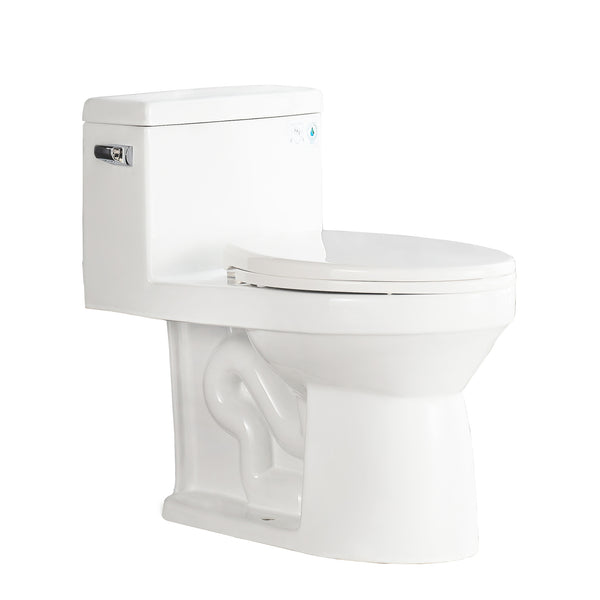 DeerValley Bath DeerValley DV-1F52627 Concord Elongated One-Piece Water-saving Premium-Size Toilet (Seat Included) Toilet